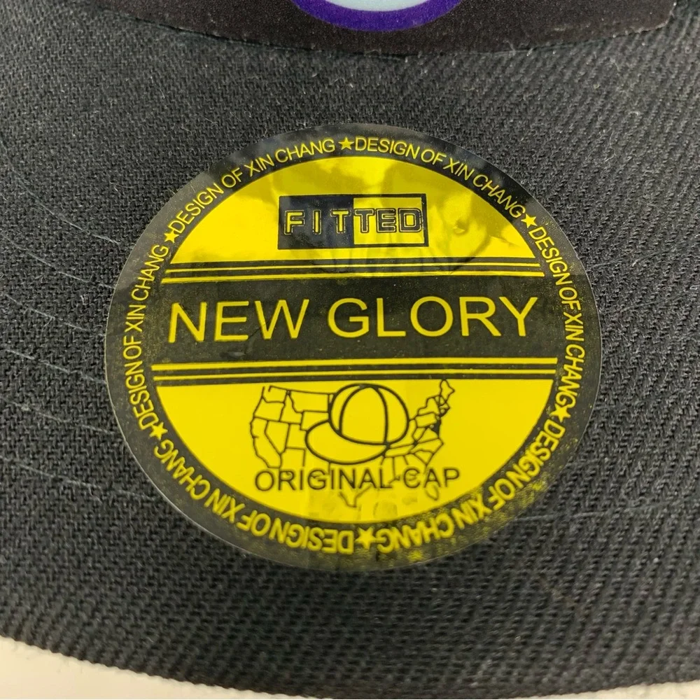 NEW New Glory Fitted SnapBack Noise Activated Light Up Hat